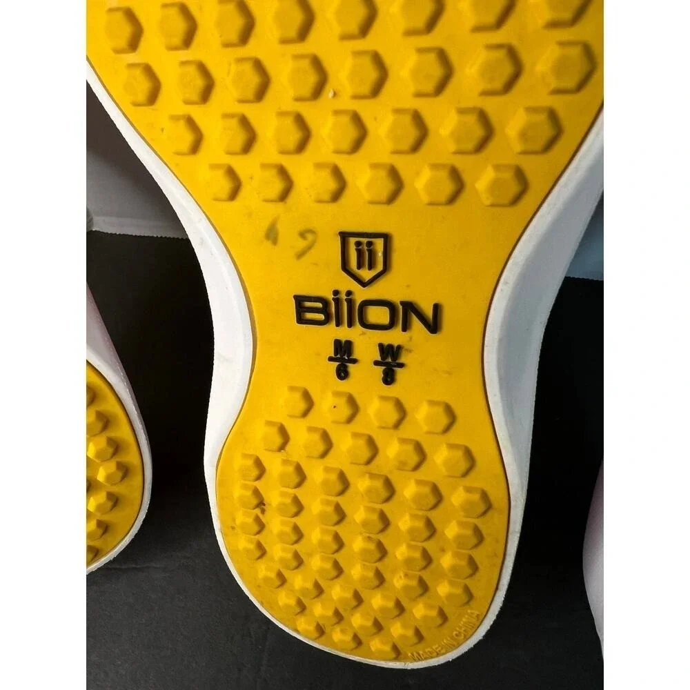 NWOT‎ BIION Various Spikeless EVA Slip On Breathable GOLF Comfort Shoes W8, M6